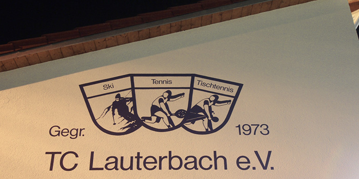 Die neue Sporthalle des TC Lauterbachs